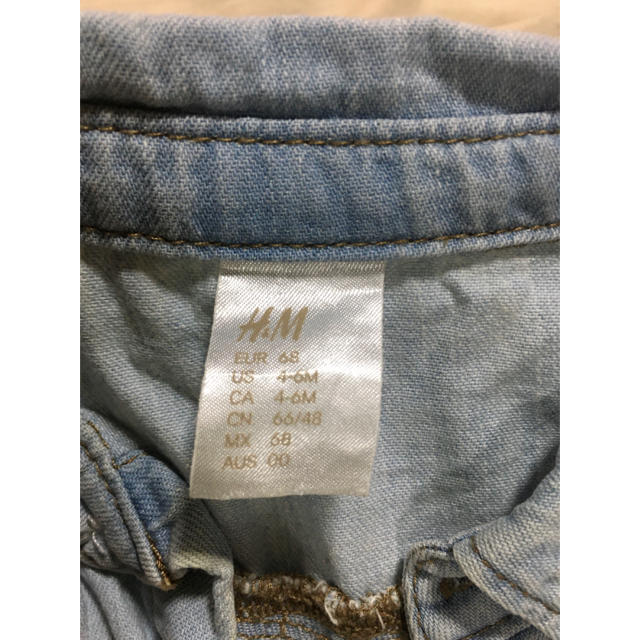 H&M(エイチアンドエム)のH&M シャツ　ジーンズ　ベビー服4 キッズ/ベビー/マタニティのベビー服(~85cm)(その他)の商品写真