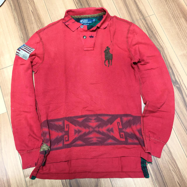 Ralph Lauren(ラルフローレン)のRalph Lauren ビッグポニー長袖ポロシャツ メンズのトップス(ポロシャツ)の商品写真