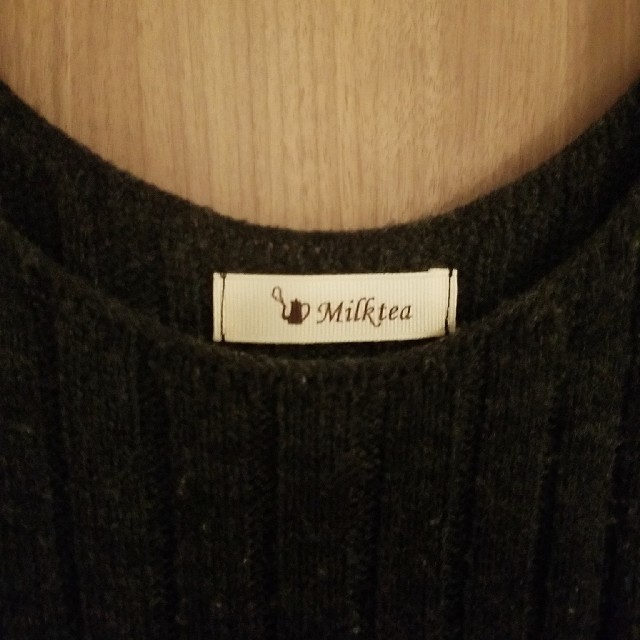 Milkteaマタニティー兼用授乳服 キッズ/ベビー/マタニティのマタニティ(マタニティワンピース)の商品写真