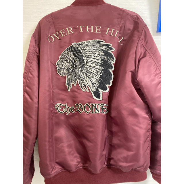 The BONEZ MA-1 MAROON The BONEZ MA-1 MAROON