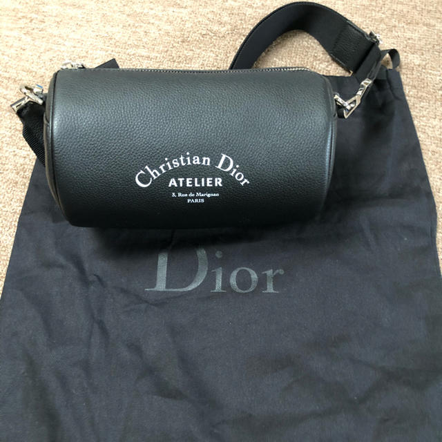 クリスチャンディオール トロッター ミニ ボストン ハンドバッグ キャンバス レザー ネイビー TNL44241B4 Christian Dior