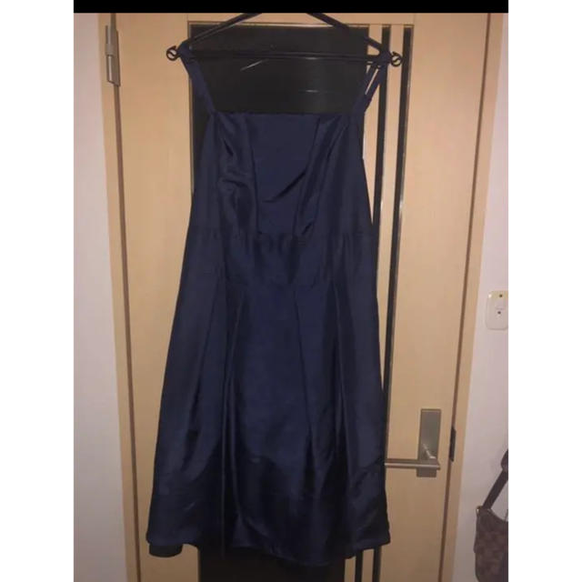 ワンピースドレス　大きいサイズ レディースのフォーマル/ドレス(ミディアムドレス)の商品写真