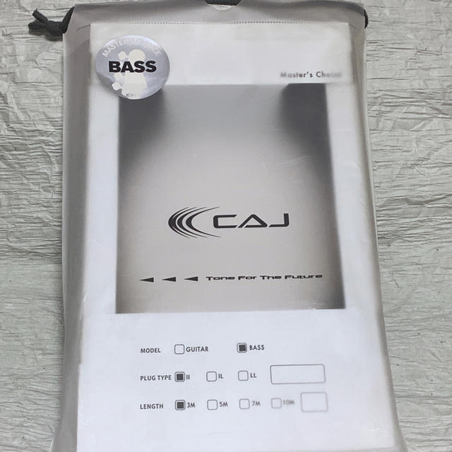 CAJ Master’s Choice BASS I-I 3m 楽器のベース(シールド/ケーブル)の商品写真