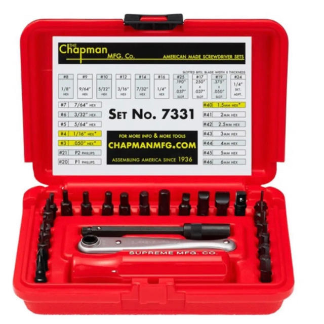 Supreme(シュプリーム)のsupreme Chapman Screwdriver set その他のその他(その他)の商品写真