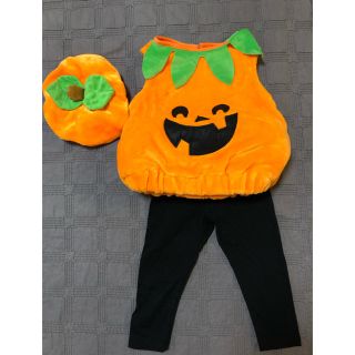 コストコ(コストコ)のハロウィン コスチューム パンプキン コスプレ 80サイズ(その他)