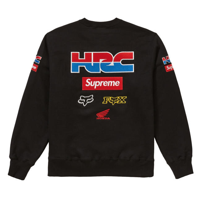 M supreme honda fox racing crewneck - スウェット