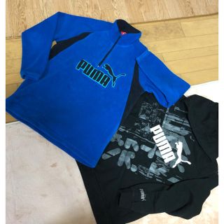 プーマ(PUMA)のプーマ　160cm あったかフリース＆パーカー(Tシャツ/カットソー)