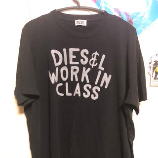 ディーゼル(DIESEL)のDIESEL 黒Tシャツ(Tシャツ/カットソー(半袖/袖なし))