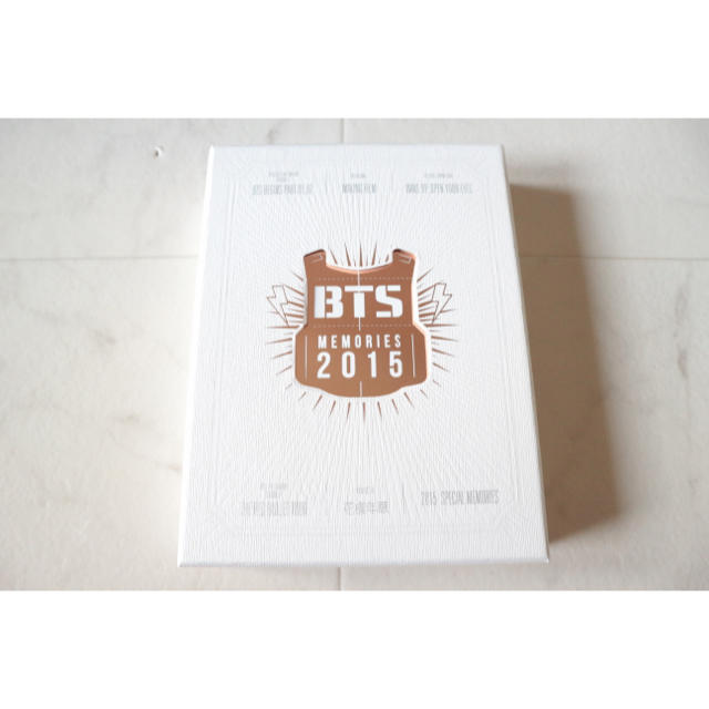 MONSTER防弾少年団 BTS MEMORIES OF 2015タワーレコード限定の日本版