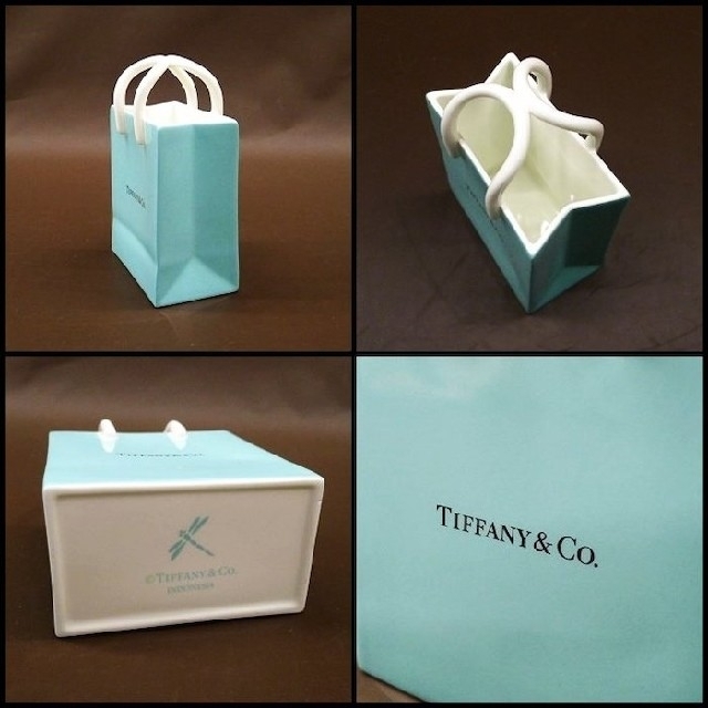 Tiffany & Co.(ティファニー)のティファニー ショッピング バッグ オーナメント
ミニ ブルー ボウ ボックス インテリア/住まい/日用品のインテリア小物(小物入れ)の商品写真