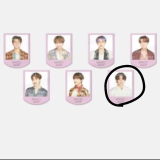 ボウダンショウネンダン(防弾少年団(BTS))のよ様専用 BTSアクリルバッジ ジョングク &V(アイドルグッズ)