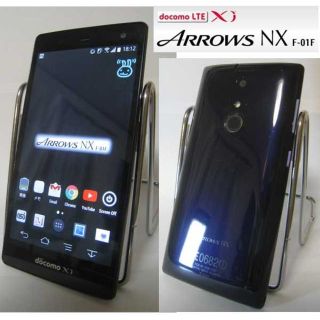 フジツウ(富士通)の★格安シムOK★ ドコモLTEスマホ　ARRows F-01F 防水(スマートフォン本体)