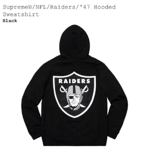 Supreme/NFL/Raiders/’47 HoodedSweatshirt