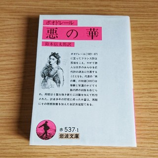 2冊で50円引き 悪の華 改版 ボードレール ボオドレール 詩集 岩波文庫 本の通販 By ねこの隠れ家 ラクマ