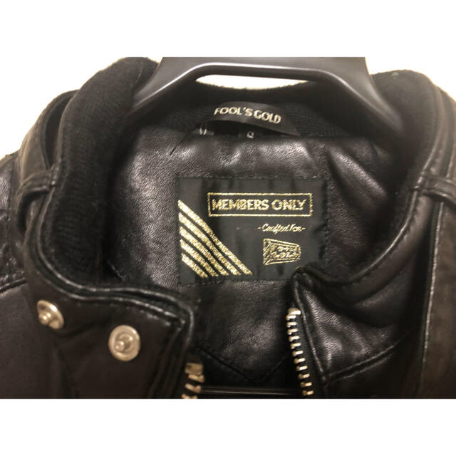 MEMBERS ONLY×FOOL'S GOLD LEATHERJACKET メンズのジャケット/アウター(レザージャケット)の商品写真