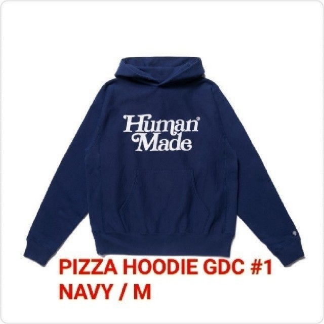 GDC PIZZA HOODIE GDC #1 NAVY / M（9）再メンズ