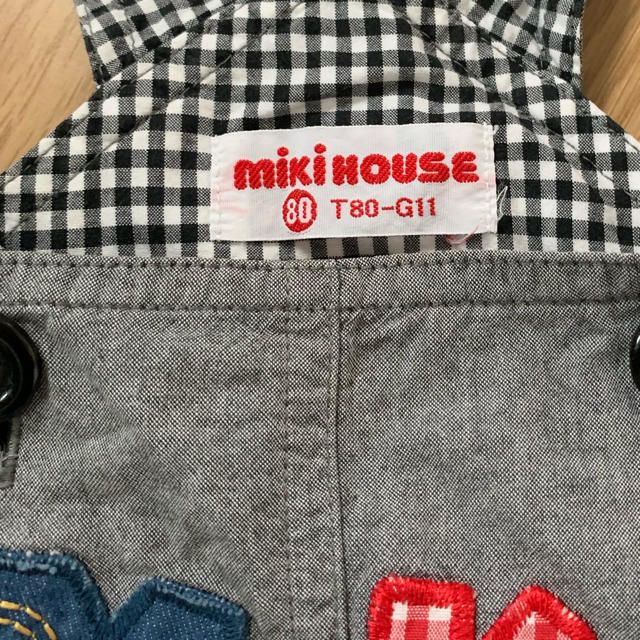 mikihouse(ミキハウス)のミキハウス オーバーオール キッズ/ベビー/マタニティのベビー服(~85cm)(その他)の商品写真