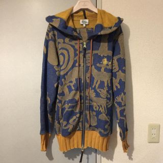 ヴィヴィアンウエストウッド(Vivienne Westwood)のMAN ケイブマン ジャガードスウェットブルゾン(パーカー)