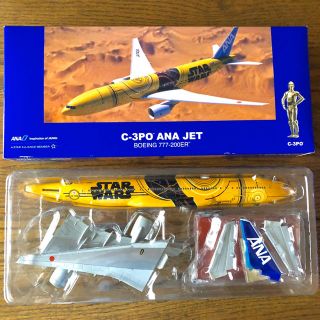 エーエヌエー(ゼンニッポンクウユ)(ANA(全日本空輸))の《非売品》C-3PO ANA JET【スターウォーズ】  1/200サイズ(模型/プラモデル)