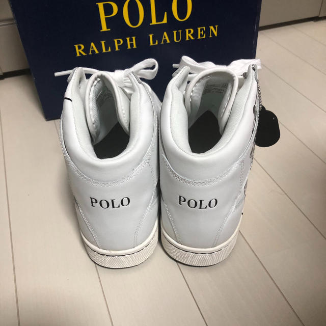 POLO RALPH LAUREN(ポロラルフローレン)のPOLOラルフローレン ハイカットスニーカー メンズの靴/シューズ(スニーカー)の商品写真