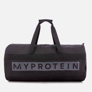 マイプロテイン(MYPROTEIN)の新品未使用♬マイプロテイン バレル バッグ（ブラック）(トレーニング用品)