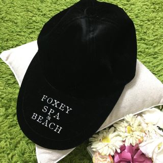 フォクシー(FOXEY)のフォクシー　レディキャップ黒(キャップ)