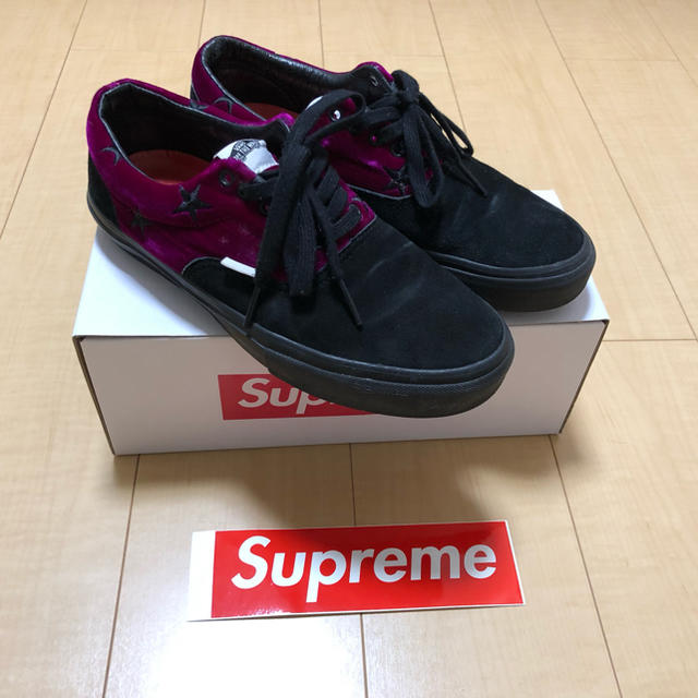 Supreme(シュプリーム)のsupreme vans ERA 27㎝ size9 スニーカー RED メンズの靴/シューズ(スニーカー)の商品写真