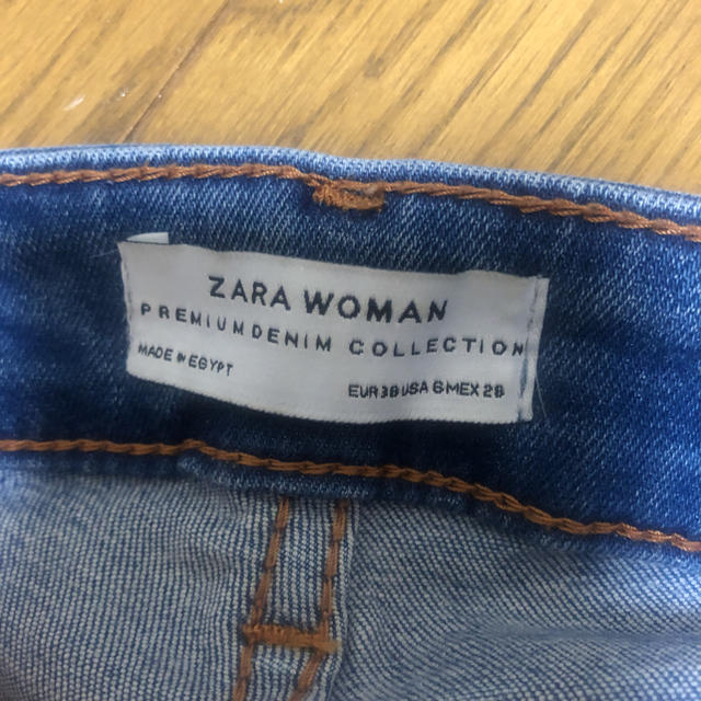 ZARA(ザラ)のちはるさん専用 ZARA  デニムパンツ レディースのパンツ(デニム/ジーンズ)の商品写真