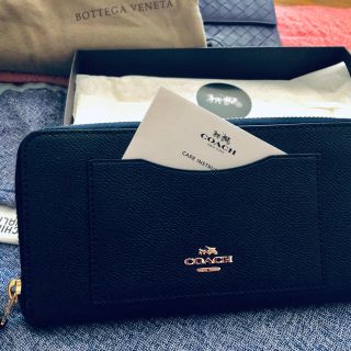 コーチ(COACH)の新品 未使用 COACH コーチ 長財布 ブルー 正規品(財布)