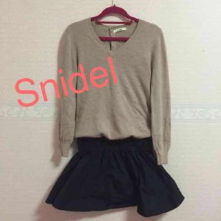 スナイデル(SNIDEL)のsnidel♡ワンピース♡美品(ひざ丈ワンピース)