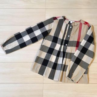 バーバリー(BURBERRY)の【極美品】BURBERRY CHILDREN ブラウス 10Y 140㎝(ブラウス)