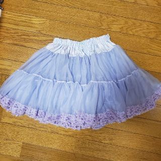 ベイビーザスターズシャインブライト(BABY,THE STARS SHINE BRIGHT)の超美品　チュールスカート　パニエ　原宿系ファッション　コスプレ(ミニスカート)