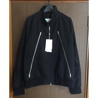 マルタンマルジェラ(Maison Martin Margiela)の黒50新品 マルジェラ 八の字 バラクーダジャケット 18SS(ブルゾン)