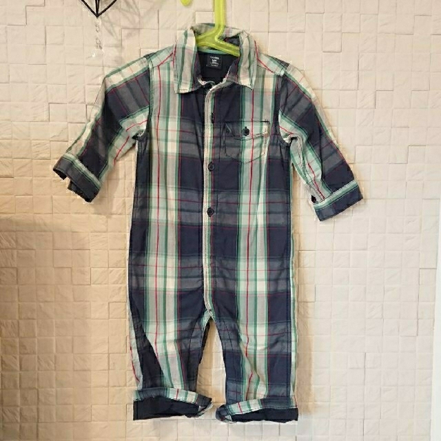 babyGAP(ベビーギャップ)のbabyGAP シャツ ロンパース キッズ/ベビー/マタニティのベビー服(~85cm)(ロンパース)の商品写真