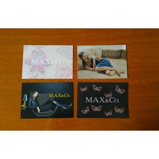 マックスアンドコー(Max & Co.)のカード　ポスター(その他)
