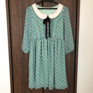 パターンフィオナ(PATTERN fiona)の【PATTERN パターン】花柄ワンピース(ひざ丈ワンピース)