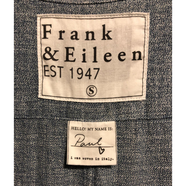 Frank&Eileen(フランクアンドアイリーン)のフランクアンドアイリーン　メンズ  Paul 未着用サンプル メンズのトップス(シャツ)の商品写真