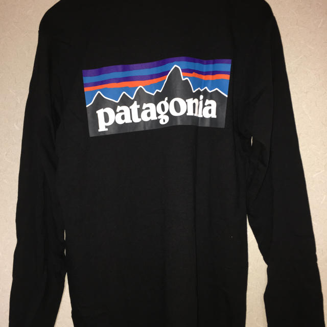 patagonia(パタゴニア)の新品タグ付 パタゴニア ロンT P-6ロゴ M メンズのトップス(Tシャツ/カットソー(七分/長袖))の商品写真