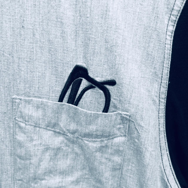 Graniph(グラニフ)のグラニフ めがねの刺繍 シャツ メンズのトップス(シャツ)の商品写真