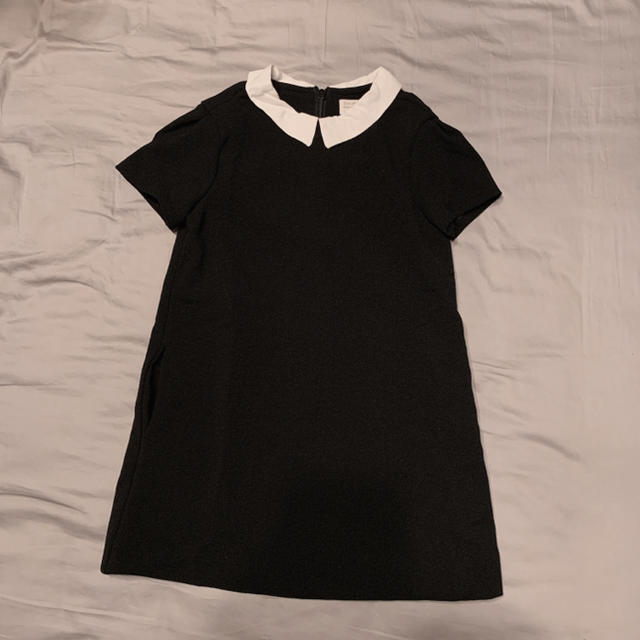 ZARA KIDS(ザラキッズ)のzara 襟付きワンピース　4歳 キッズ/ベビー/マタニティのキッズ服女の子用(90cm~)(ワンピース)の商品写真