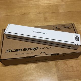 フジツウ(富士通)のPFU scansnap ix100 スノーホワイト(PC周辺機器)