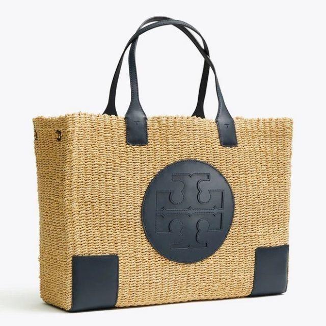 Tory Burch - 日本未入荷 トリーバーチ ELLA STRAW TOTE トート かご ...