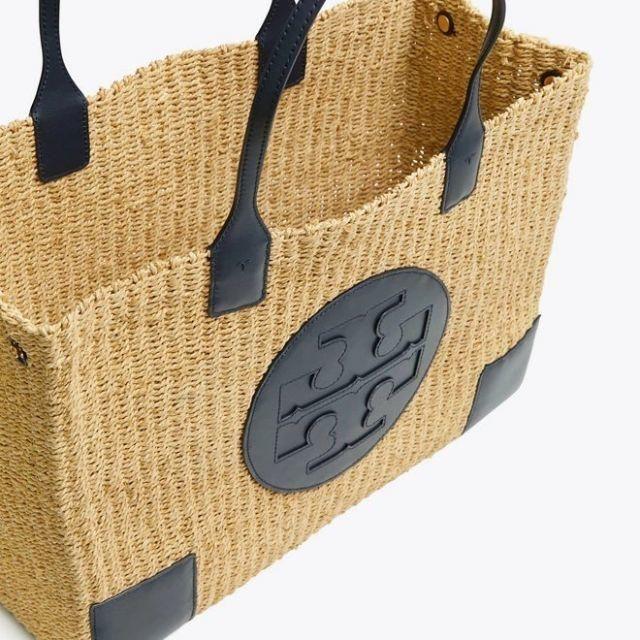 Tory Burch(トリーバーチ)の日本未入荷 トリーバーチ ELLA STRAW TOTE トート かごバッグ レディースのバッグ(かごバッグ/ストローバッグ)の商品写真