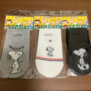 スヌーピー(SNOOPY)のスヌーピー 韓国 カバーソックス set ②(ソックス)