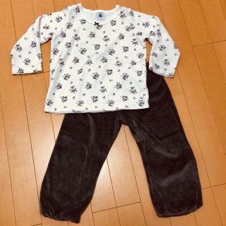 プチバトー(PETIT BATEAU)のプチバトー　小花柄　ルームウェア　パジャマ(パジャマ)