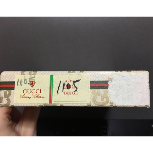 Gucci(グッチ)のGUCCI  グッチ ヴィンテージ シェリーライン 小銭入れ レディースのファッション小物(コインケース)の商品写真