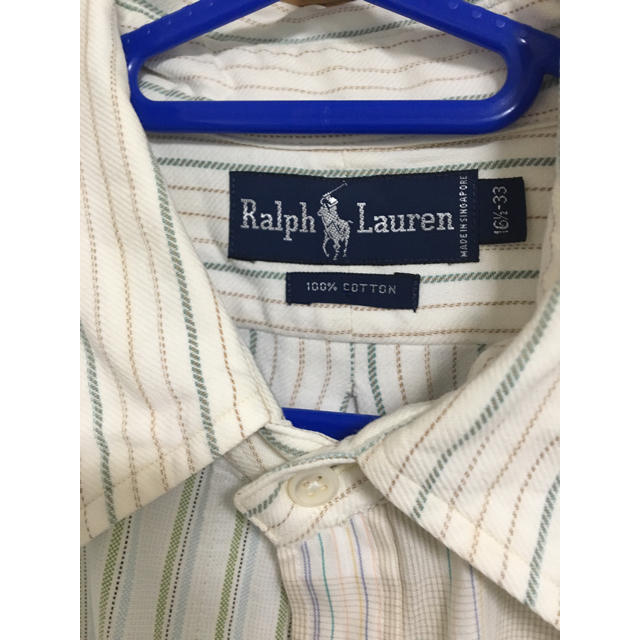 POLO RALPH LAUREN(ポロラルフローレン)の古着 ラルフローレン ストライプシャツ メンズのトップス(シャツ)の商品写真