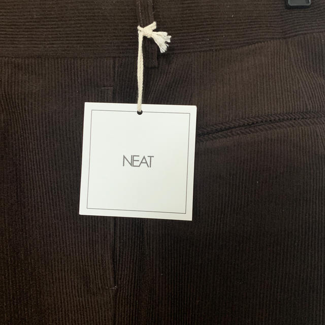 COMOLI(コモリ)のO様専用 NEAT コーデュロイパンツ  ブラウン 新品未使用 メンズのパンツ(スラックス)の商品写真