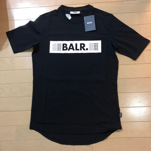 BALR ボーラー 大人気 Tシャツ LOAB BOXED LOGO 黒