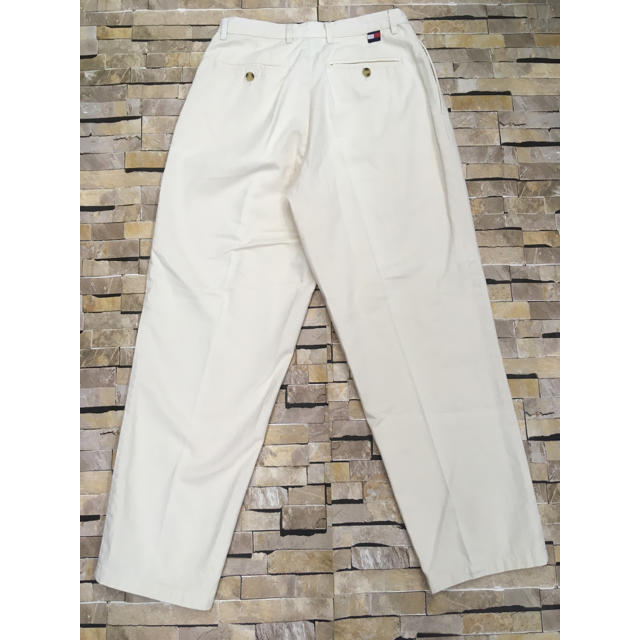 TOMMY HILFIGER(トミーヒルフィガー)のトミーヒルフィガー ワイドパンツ サイズ30 ウェスト約76cm メンズのパンツ(その他)の商品写真